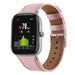 Bracelet similicuir Xiaomi Amazfit GTS (rose)