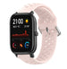 Bracelet silicone avec trous Xiaomi Amazfit GTS (rose)