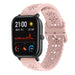 Bracelet silicone à motifs Xiaomi Amazfit GTS (rose)