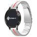 Bracelet acier fer Polar Unite (argent/rouge)