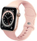 Bracelet Apple Watch silicone (rose sable)