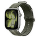 Bracelet active silicone Apple Watch (vert militaire)