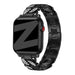 Bandz Bracelet chain diamond Apple Watch (noir)