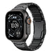 Bracelet titane hybride mecha Apple Watch (noir)
