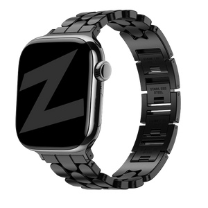 apple watch steel band oval black