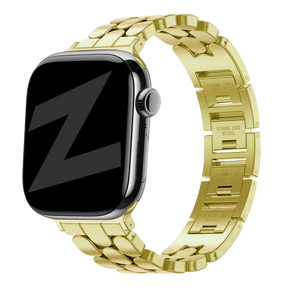 apple watch steel band oval gold
