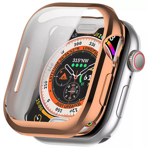 Coque TPU Apple Watch 10 & 11 - 42mm (rose doré)