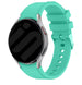 Bracelet silicone connexion parfait Samsung Galaxy Watch 6 Classic 43mm (aqua)