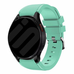 Bracelet silicone sergé Amazfit GTR Mini (aqua)
