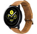 Bracelet cuir Samsung Galaxy Watch Active (marron)