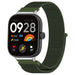 Bracelet nylon Xiaomi Smart Band 8 Pro (vert armée)