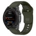 Garmin Descent MK3i - 51mm Outdoor Silicone Strap (Army Green)