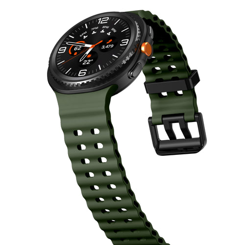 Bracelet Ocean Samsung Galaxy Watch 8 Classic (vert militaire)