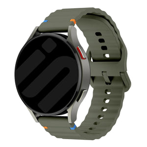 Amazfit Balance Wave Silicone Strap (Army Green)