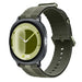 Bracelet active silicone Samsung Galaxy Watch 9 - 44mm (vert militaire)