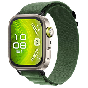 Bracelet Alpine nylon Huawei Watch Fit 5 (vert militaire)