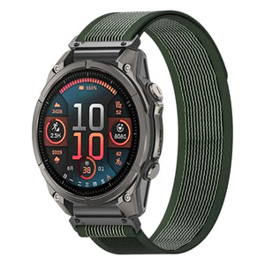 Bracelet trail loop premium Garmin Instinct E - 40mm (vert militaire)