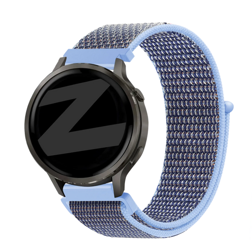 Bandz Garmin Approach J1 Nylon Loop Strap (Azure Blue)