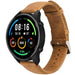 Bracelet cuir Xiaomi Mi Watch (marron)