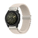 Bracelet tressé boucle en P Garmin Descent MK2S (beige)