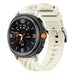 Bracelet cuir hybride diamond Samsung Galaxy Watch 8 - 40mm (beige)