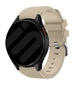 Bracelet silicone sergé Coros Apex 2 Pro (beige)
