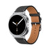 Bracelet cuir classique Samsung Galaxy Watch 8 Classic (noir)