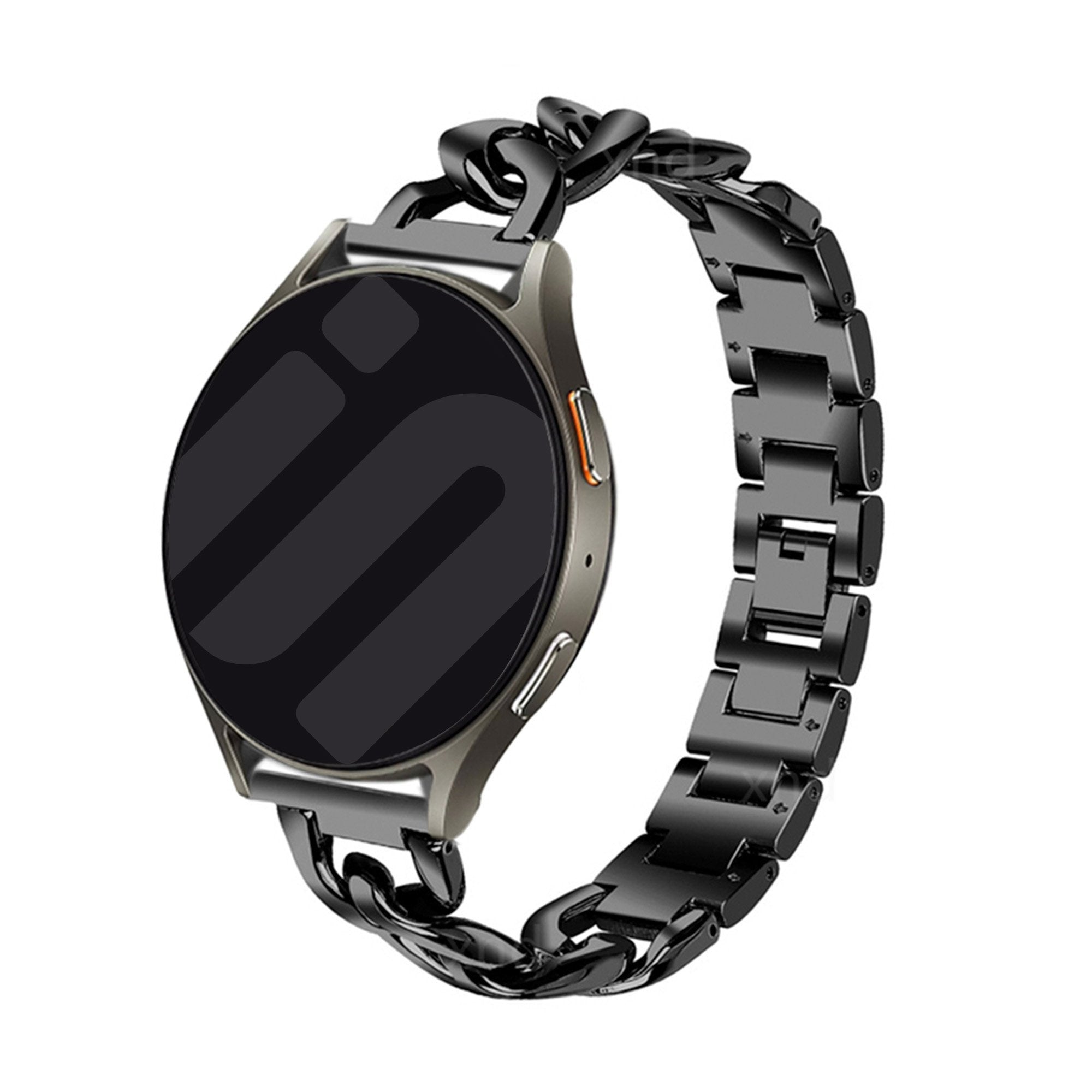 Bracelet chaîne acier Samsung Galaxy Watch 7 - 40mm (noir)