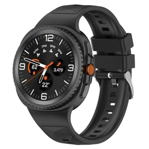 Bracelet silicone Diamant Samsung Galaxy Watch 8 Classic (noir)