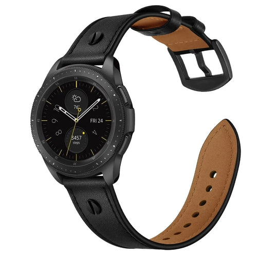 Bracelet cuir avec vis  Coros Apex 2 (noir)