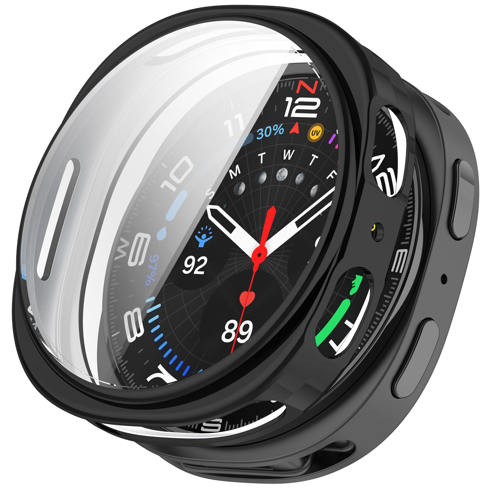 Coque TPU Samsung Galaxy Watch 8 / 9 -  44mm (noir)