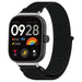 Bracelet nylon Xiaomi Smart Band 8 Pro (noir)