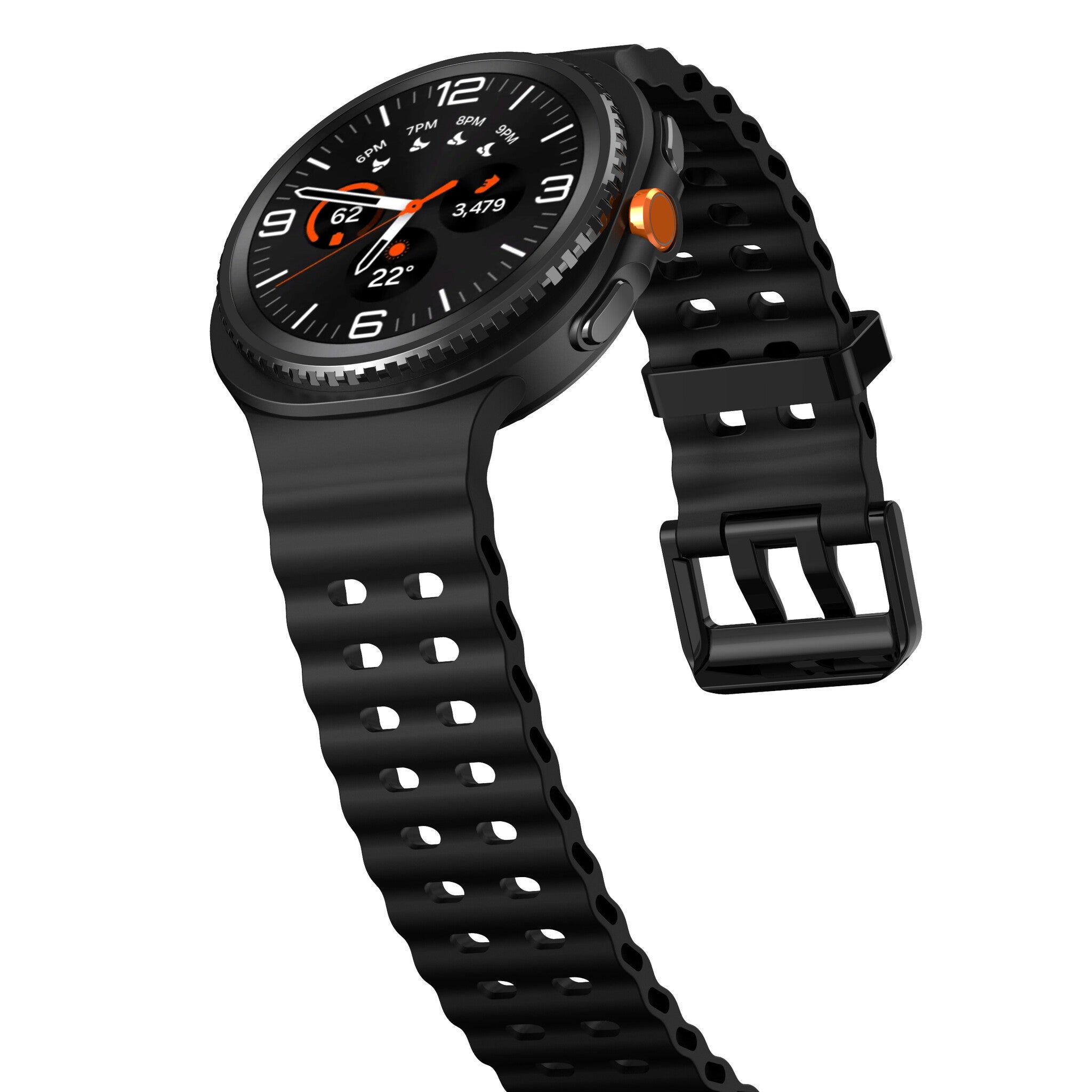 Bracelet Ocean Samsung Galaxy Watch 8 - 40mm (noir)