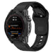 Bracelet silicone Outdoor Garmin Approach S70 - 47mm (noir)