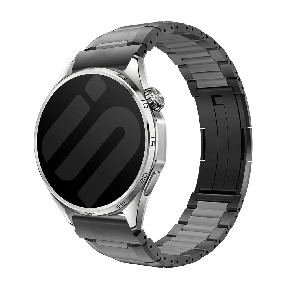 Bracelet acier hybride 'One Push' Oppo Watch X2 (noir/gris)
