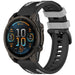 Garmin Forerunner 970 Sport Grain Strap (Black/Grey)