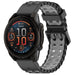 Bracelet sport ondulé Garmin Approach S70 - 47mm (noir/gris)