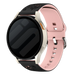 Huawei Watch GT 3 Pro 43mm Flower Silicone Strap (Black/Light Pink)