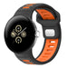 Bracelet sport Outdoor Google Pixel Watch 3 - 45mm (noir/orange)