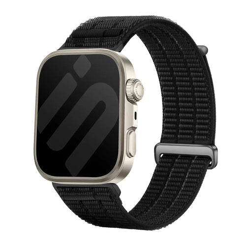 Bracelet nylon air Huawei Watch Fit 4 Pro (noir)