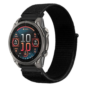 Bracelet nylon premium Garmin Instinct E - 40mm (noir)