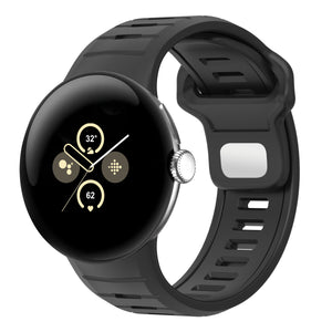 Bracelet sport 'Duo' Google Pixel Watch 5 - 45mm (noir)