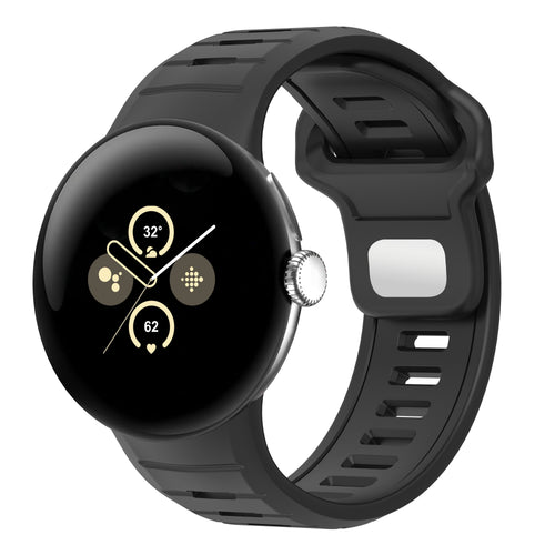Bracelet sport 'Duo' Google Pixel Watch 5 - 45mm (noir)