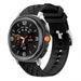 Bracelet cuir hybride diamond Samsung Galaxy Watch 8 Classic (noir)