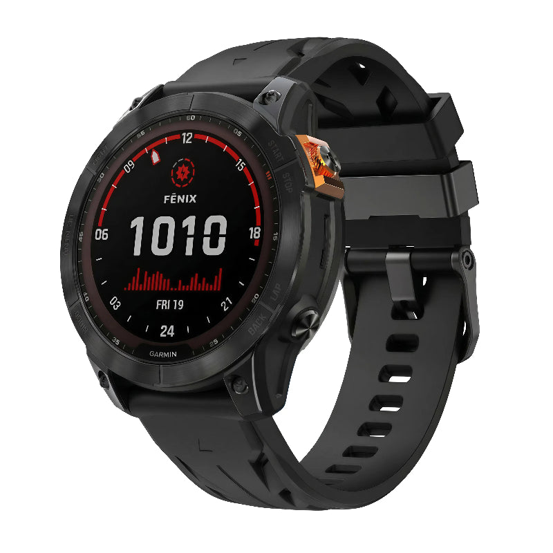 Garmin Instinct 2x Race Silicone Strap (Black)