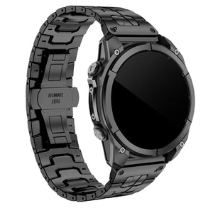 Bracelet acier 'Iron' Garmin Instinct 3 - 50mm (noir)