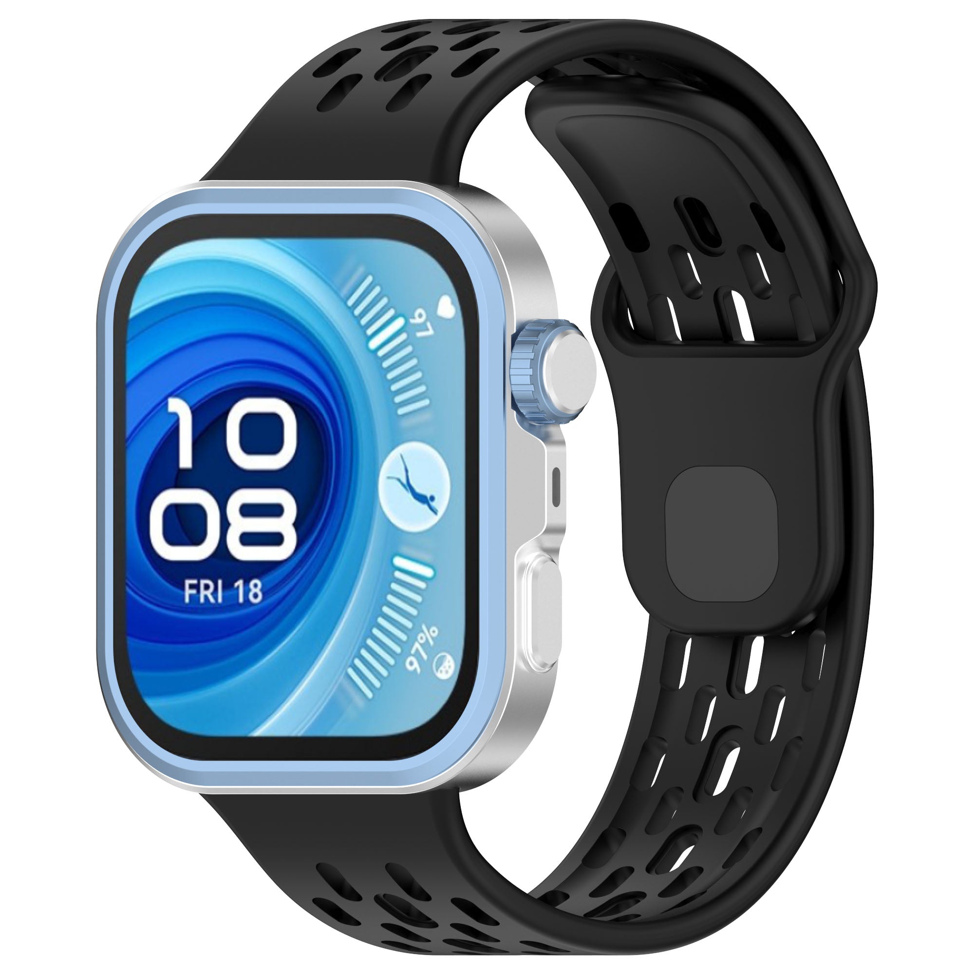 Bracelet air silicone Huawei Watch Fit 5 (noir)