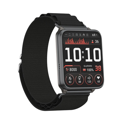 Nomad Bracelet nylon Alpine Coros (noir)