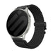 Bracelet tressé boucle en P Garmin Forerunner 70 (noir)
