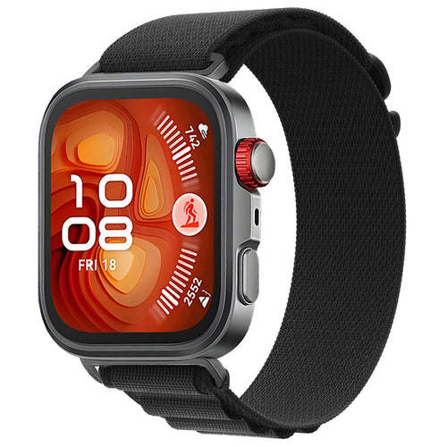 Bracelet Alpine nylon Huawei Watch Fit 5 (noir)